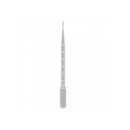 Globe Scientific Transfer Pipette, 3 ml Graduated, Non-Sterile, 7 ml, 500/pk, 500PK 147612
